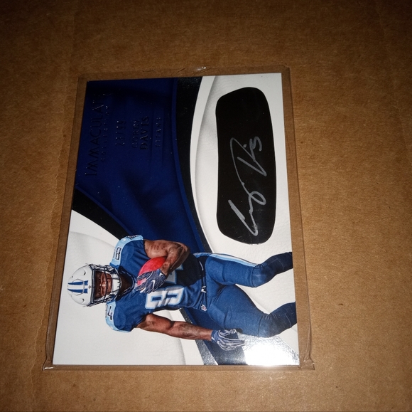 Corey Davis x2 Immaculate/#7 pick 1st round 2017!! - Picture 3 of 12